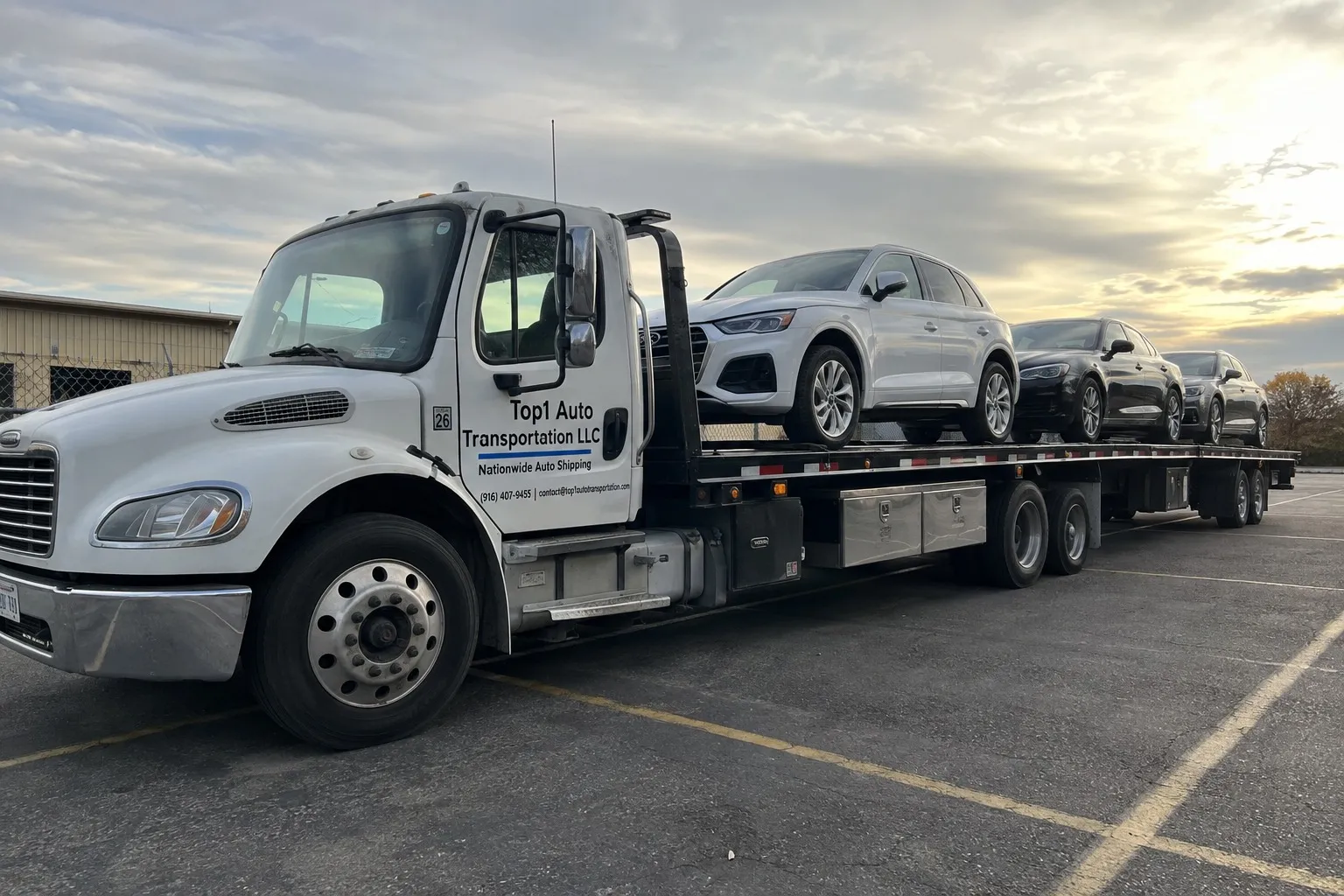 Vehicle pickup inspection before interstate auto transport
